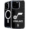 NBA Utah Jazz Black Animal Print iPhone 16 Pro MagSafe Case